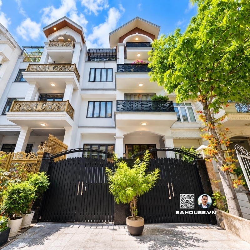 Bán Biệt Thự 29 Đường Số 2 KDC Him Lam Quận 7 – 150m², Có Hầm, Thang Máy, 4 Phòng Ngủ, Giá 43 Tỷ
