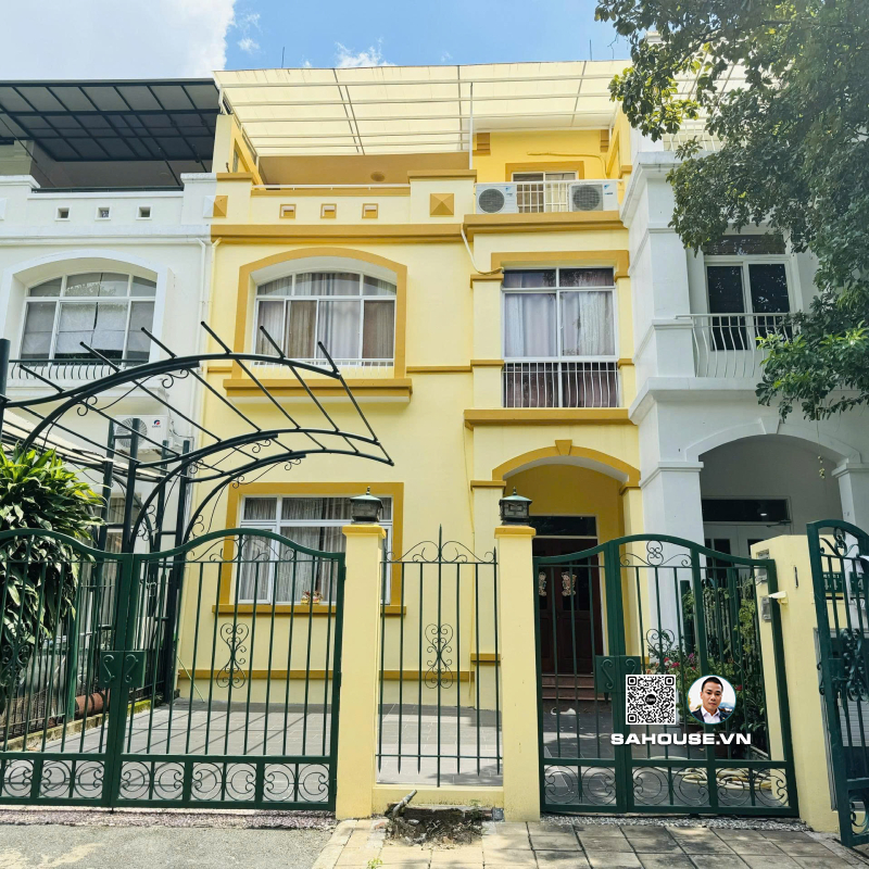 Bán Biệt Thự Vườn Số 44 Hưng Thái 1 Phú Mỹ Hưng – Compound An Ninh 24/7, 126m², Giá Giảm Còn 31 Tỷ