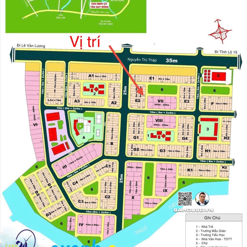 Bán CHDV KDC Tân Quy Đông, P. Tân Phong, Quận 7