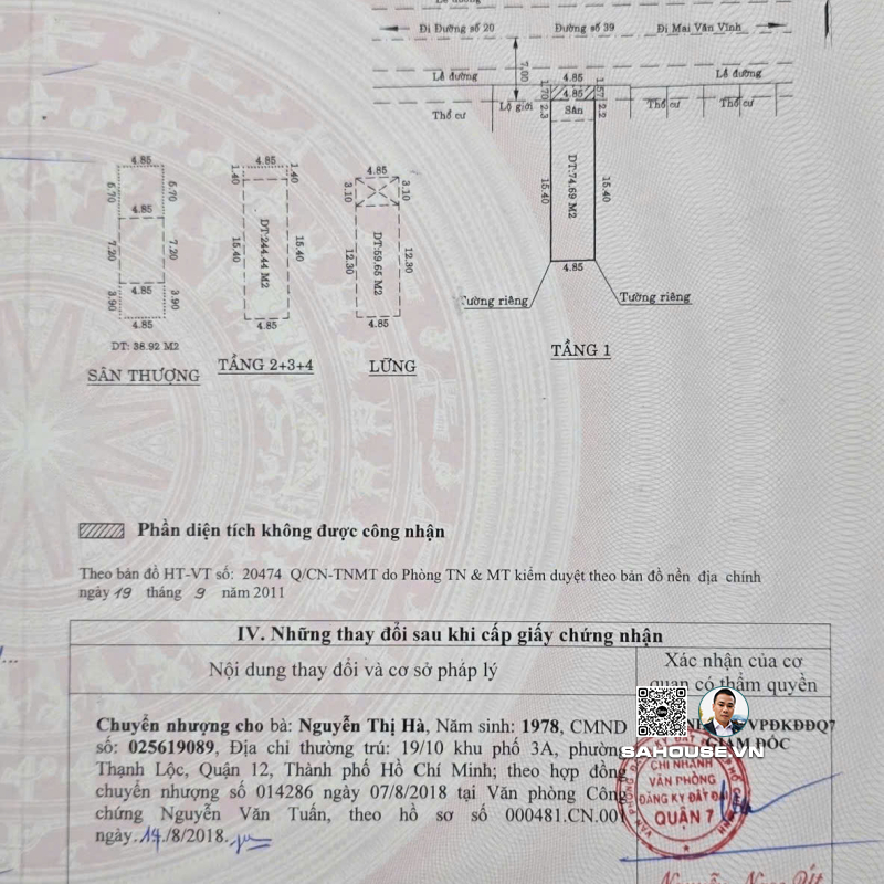 Bán Gấp Tòa Nhà 12 Phòng – 95 Đường Số 39, Phường Tân Hưng, TP.HCM