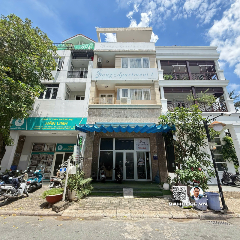 Bán Nhà Phố R4-62 Hưng Gia 3 Phú Mỹ Hưng – 111m², 5 Tầng, 8 Phòng Ngủ, Giá 28 Tỷ Thương Lượng