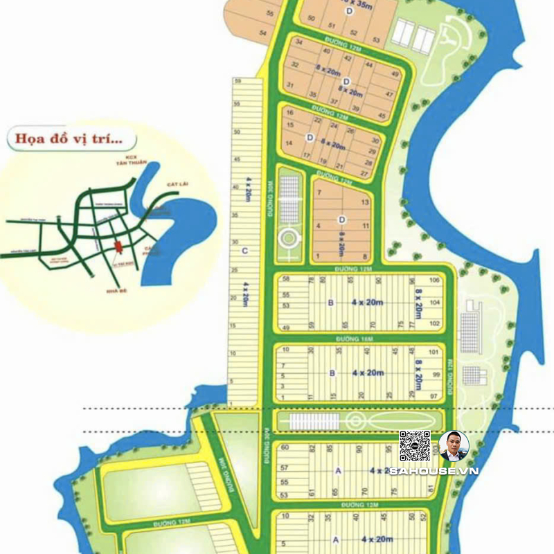 BÁN NHANH LÔ ĐẤT KDC NAM LONG QUẬN 7