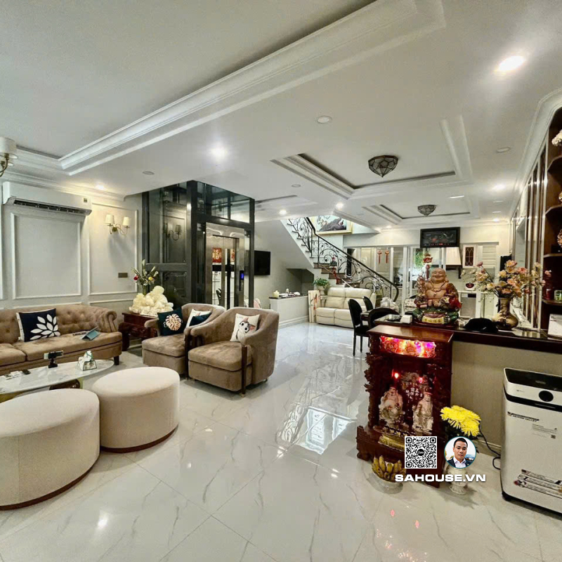 BIỆT THỰ Phú Mỹ Hưng – NAM THÔNG 3 – HẦM + THANG MÁY