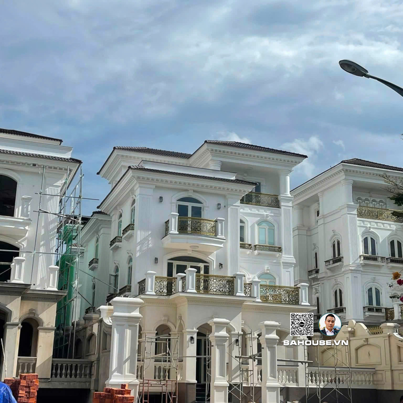 Cho Thuê Biệt Thự L8 CityLand Riverside Quận 7 – 375m², Có Hầm, Thang Máy, Phù Hợp Văn Phòng, Giá 105 Triệu/Tháng