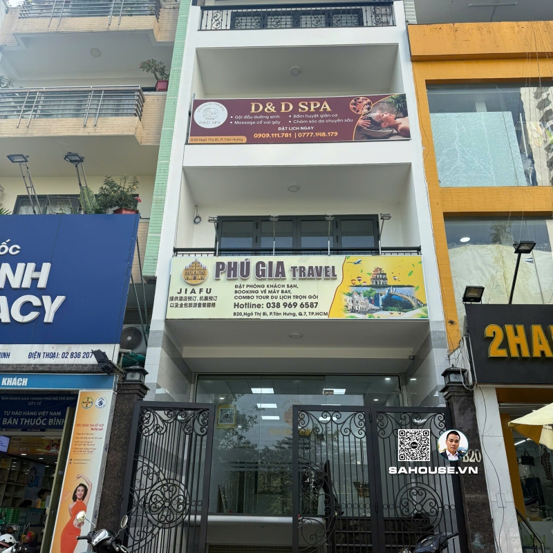 CHO THUÊ TÒA NHÀ VĂN PHÒNG – KHU HIM LAM, QUẬN 7