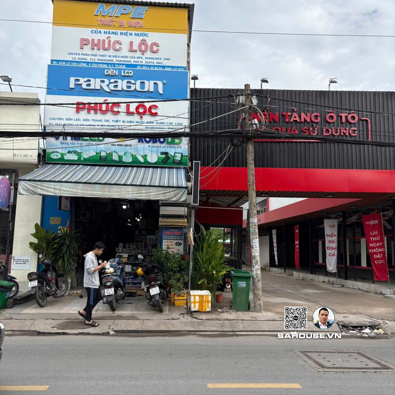 MẶT TIỀN LÊ VĂN LƯƠNG – DÒNG TIỀN 40TR/THÁNG – QUẬN 7